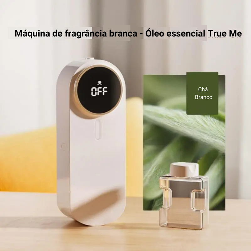 Conjuntos de difusores de palhetas USB purificadores de ar portáteis tela de exibição difusor montado na parede máquina de fragrâncias de ambiente difusor de óleo essencial