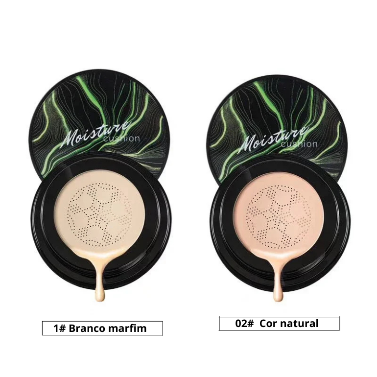 Face Foundation Base CHAFFUL Mushroom Head Make up Air Cushion Moisturizing Foundation Natural Brightening BB Cream Makeup