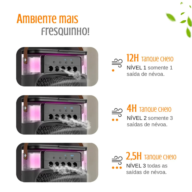 Ventilador com Umidificador